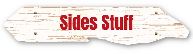 Sides Stuff menu section sign
