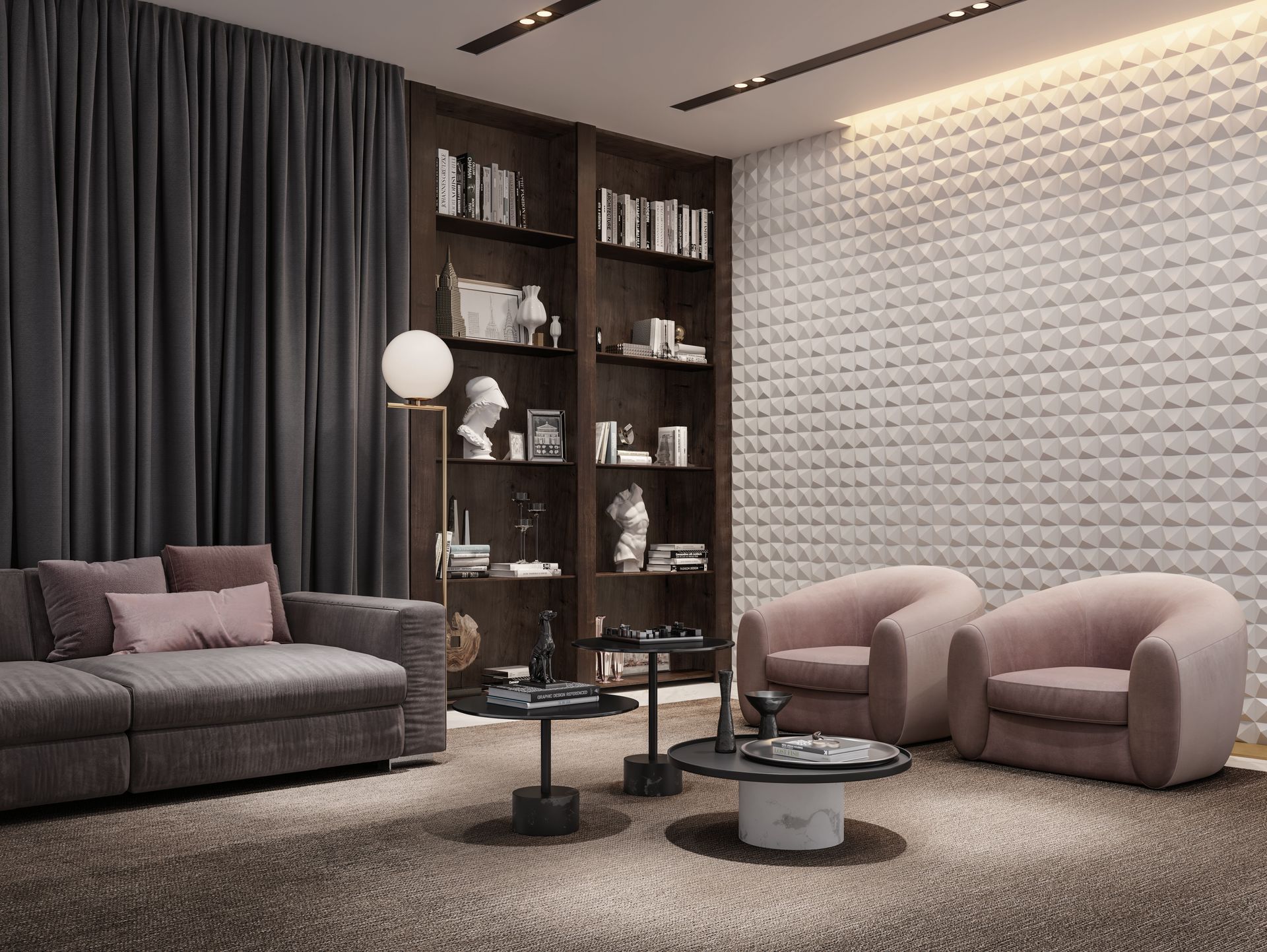 Descubra a revolução na decoração de paredes: porcelanato com relevo