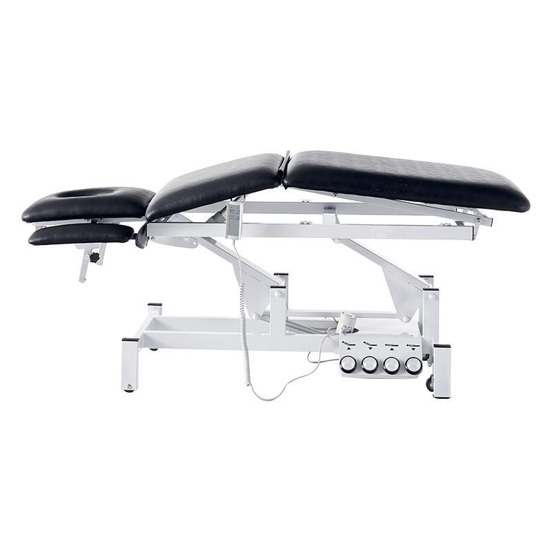 Professional electric massage table for beauty, chiropractic, physiotherapy, and acupuncture