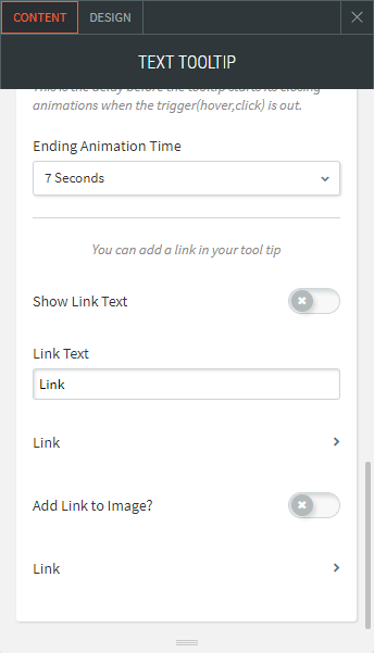 text tooltip widget