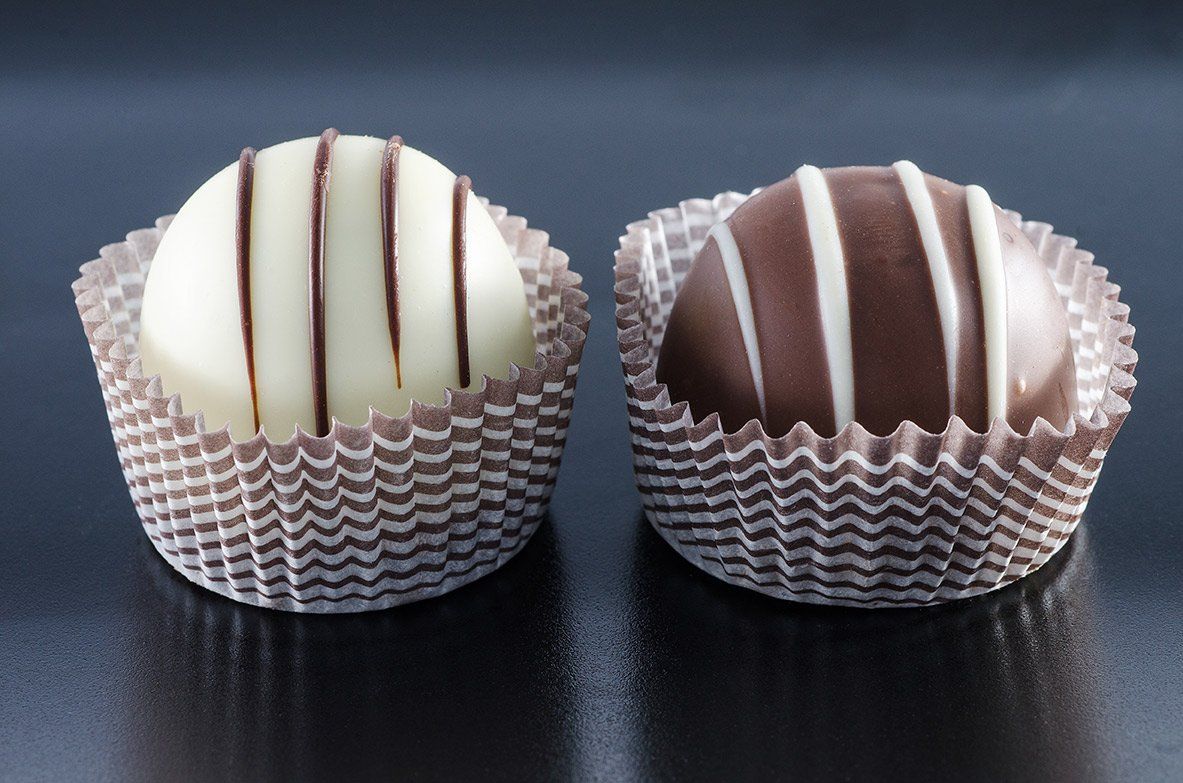 This is a text! chocolate praline