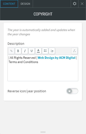 copyright widget 2