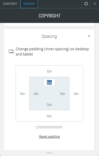 copyright widget 2