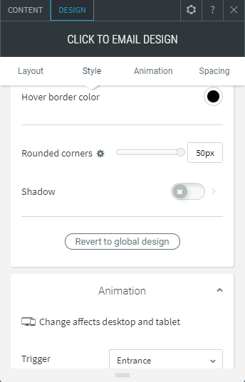 email widget
