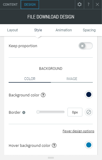 file widget