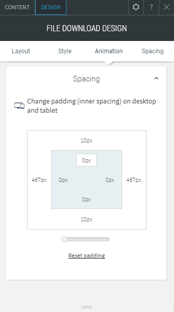 file widget