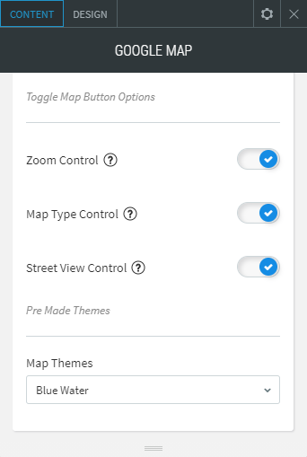 google map widget