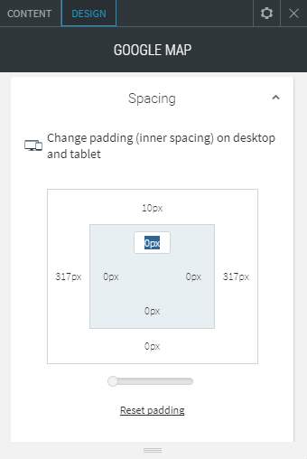 google map widget