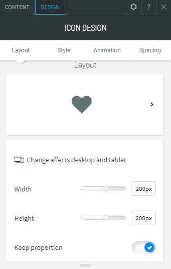 icon widget