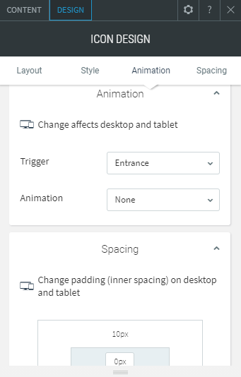 icon widget
