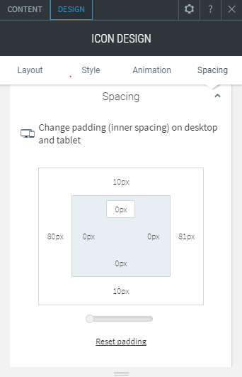icon widget