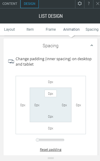 list widget