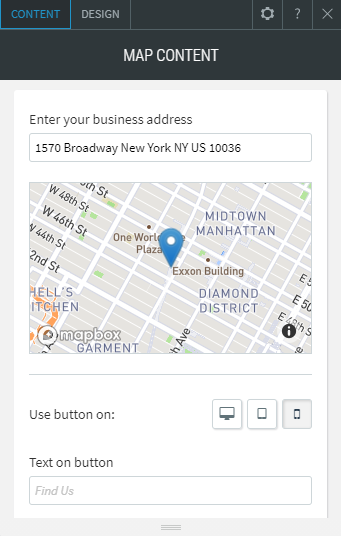 map widget