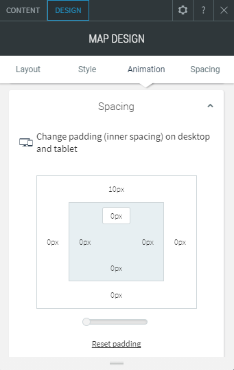 map widget