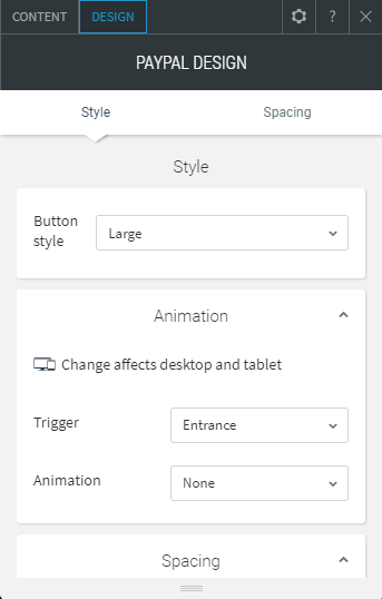 paypal widget