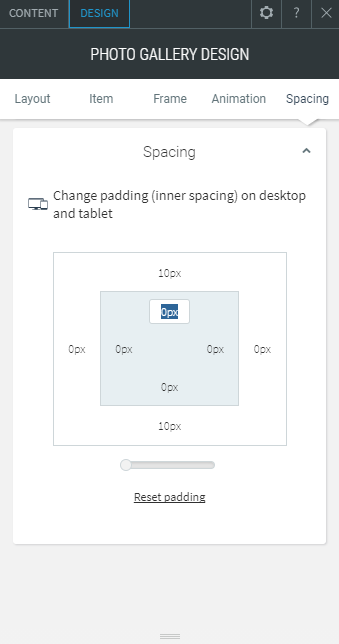 photo gallery widget