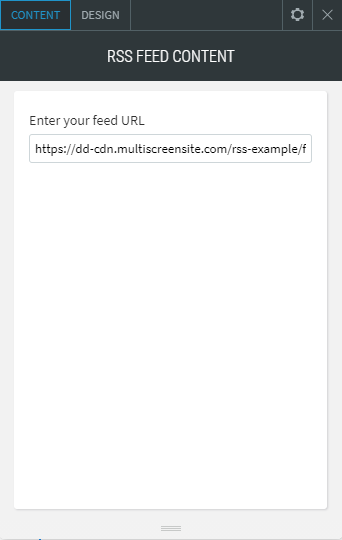 rss feed widget