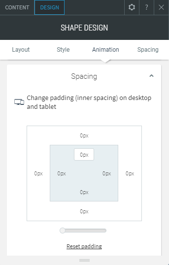 shape widget
