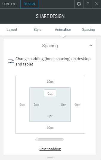 share widget