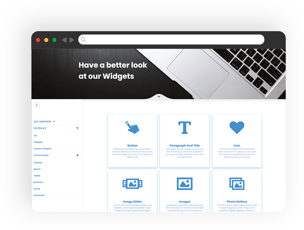 widgets