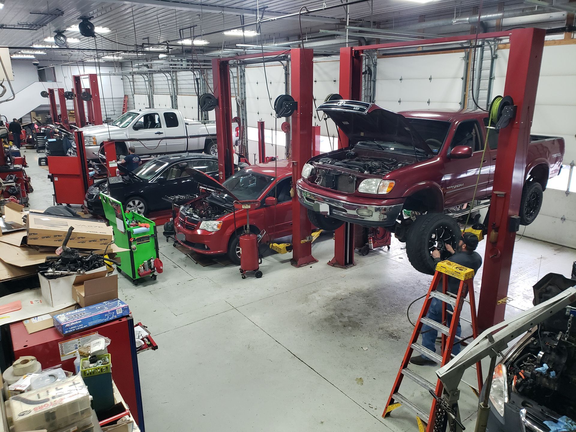 Inside View of the Auto Repair Shop | Midwest Autoworx