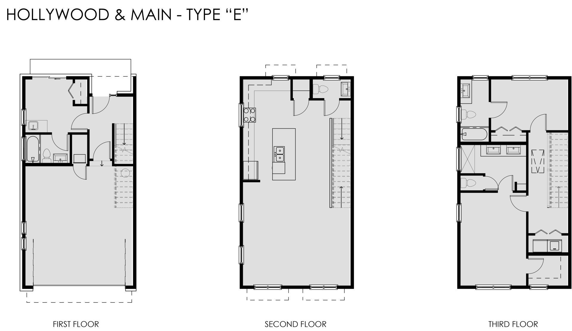 Floorplan-Hollywood and Main-Type E