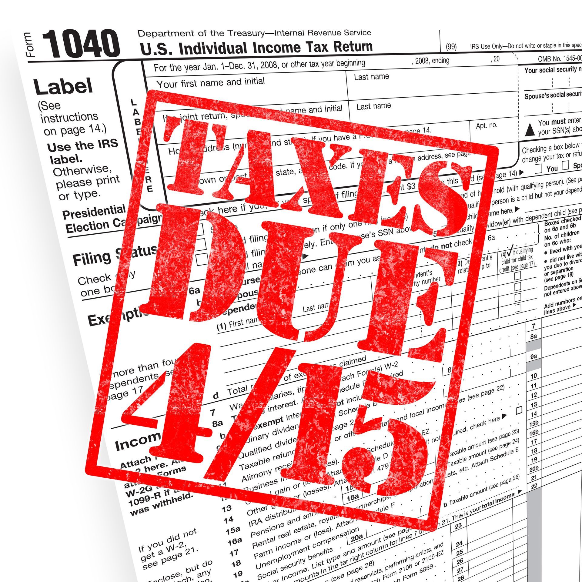 tax deadline