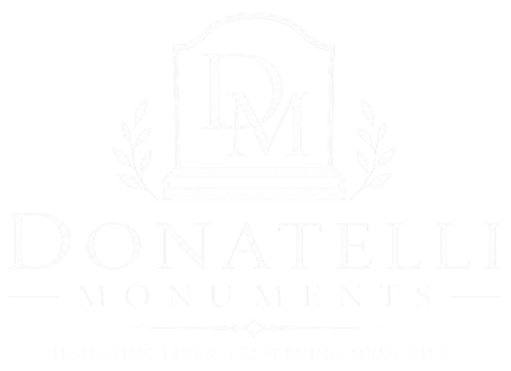 Faint white Donatelli Nonuomini logo with a monogram above the brand name on a light background