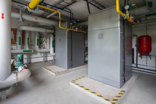 Modern gas condensing boilers