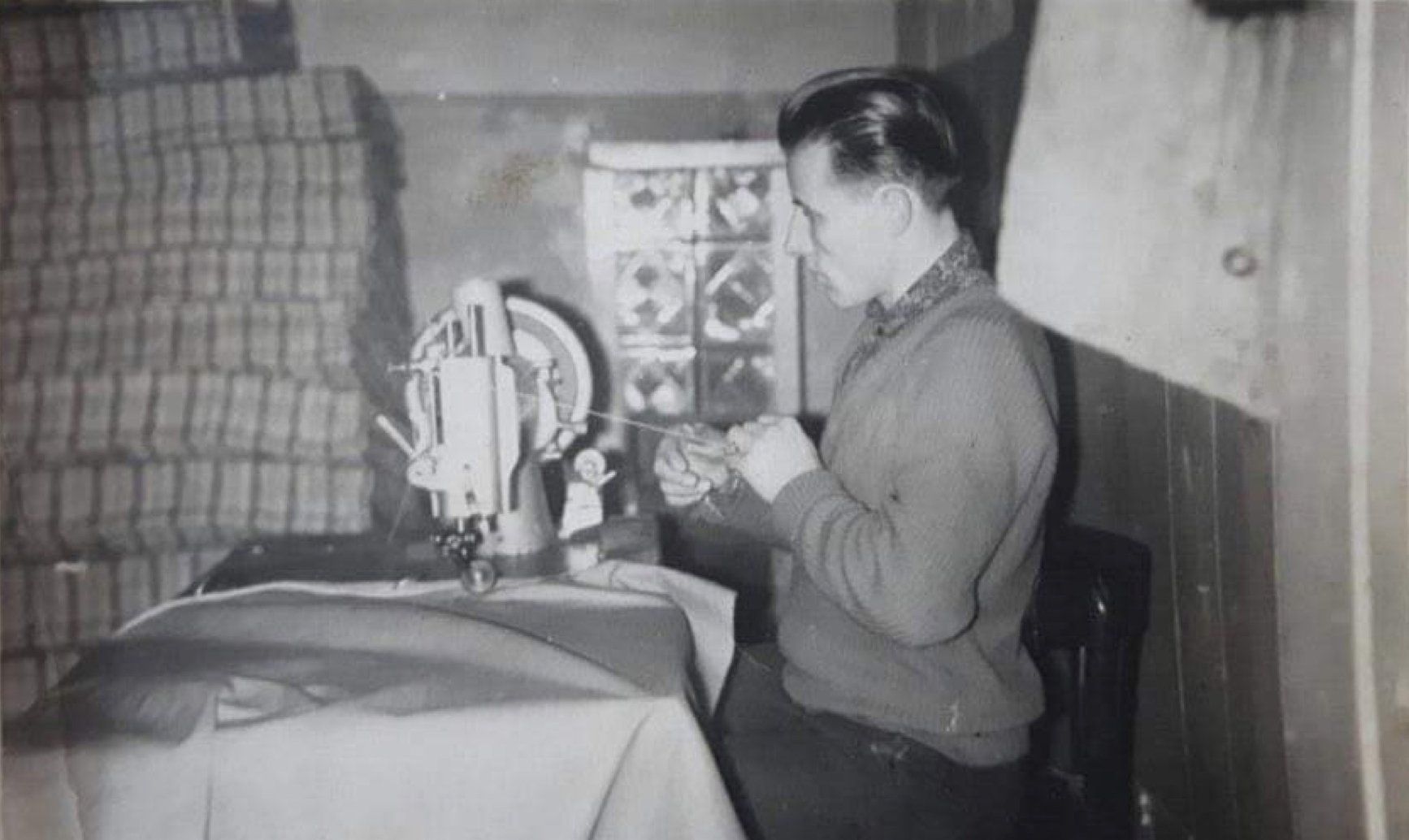 Traditional sheepskin craftsmanship and sewing heritage