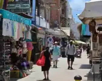 Street in isla mujeres