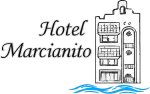 Logo de Hotel Marcianito Isla Mujeres