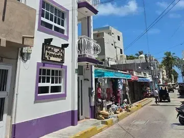 Exterior of Hotel Marcianito at Isla Mujeres