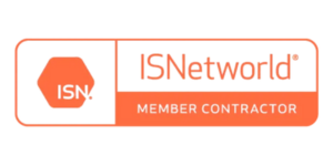 ISNetworld verified electrical contractor badge