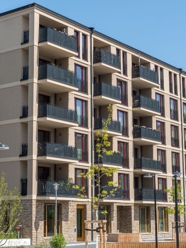 Commercial electrical contracting for a multi story building, delivering power wiring, lighting, and electrical services for tenant spaces.