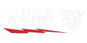 Logo for Cougar Electric, an electrical contractor for commercial and industrial projects
