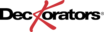 Decorators logo with red "K" crossing the word.