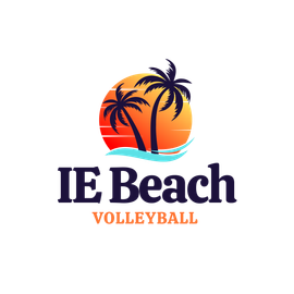 IE Beach Volleyball logo 