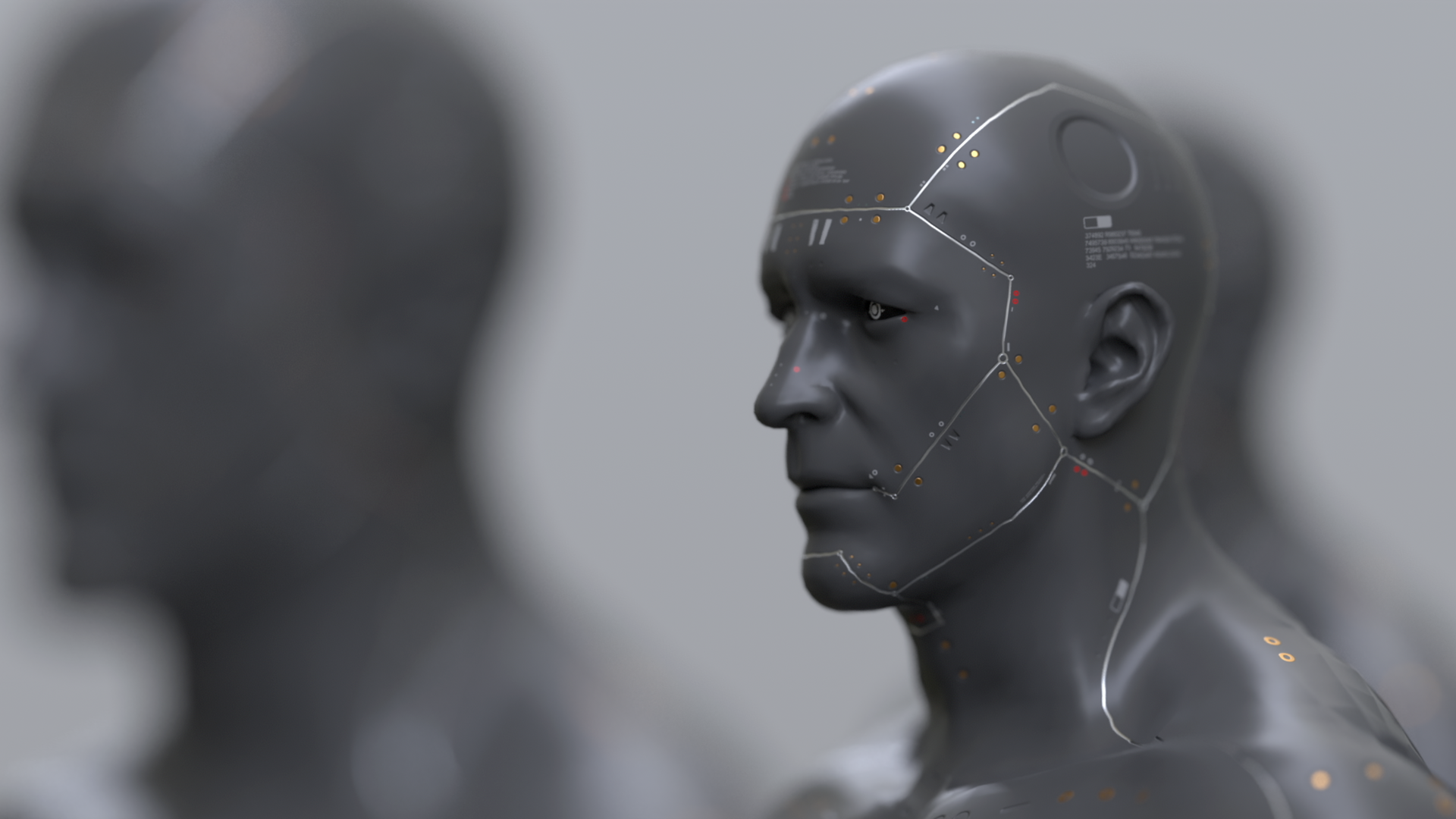 An image of a robot symbolizing bots and AIs used in marketing.