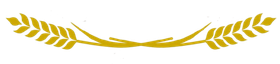 Spighe di grano dorate che formano un arco.
