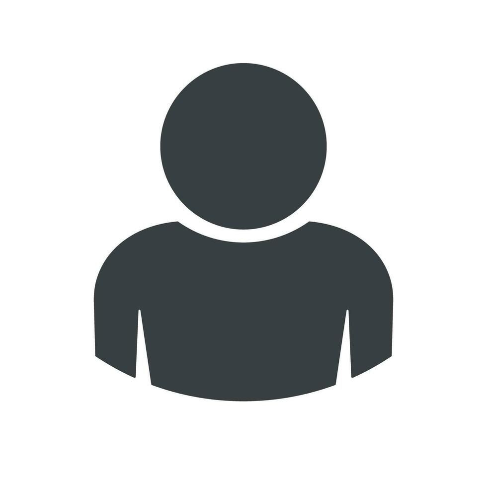 Silhouette of a person, solid gray against a white background.