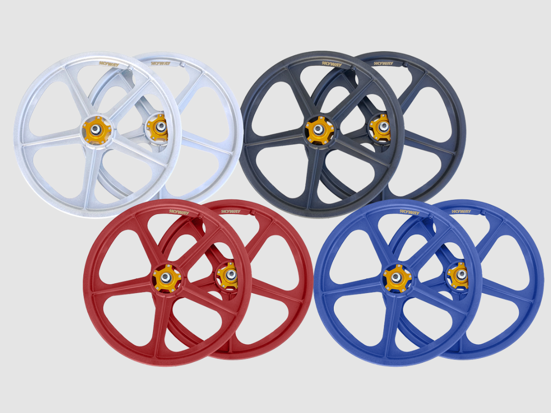 Four Pairs of Five-spoke Wheels — City Centre Cycles in Berserker, QLD