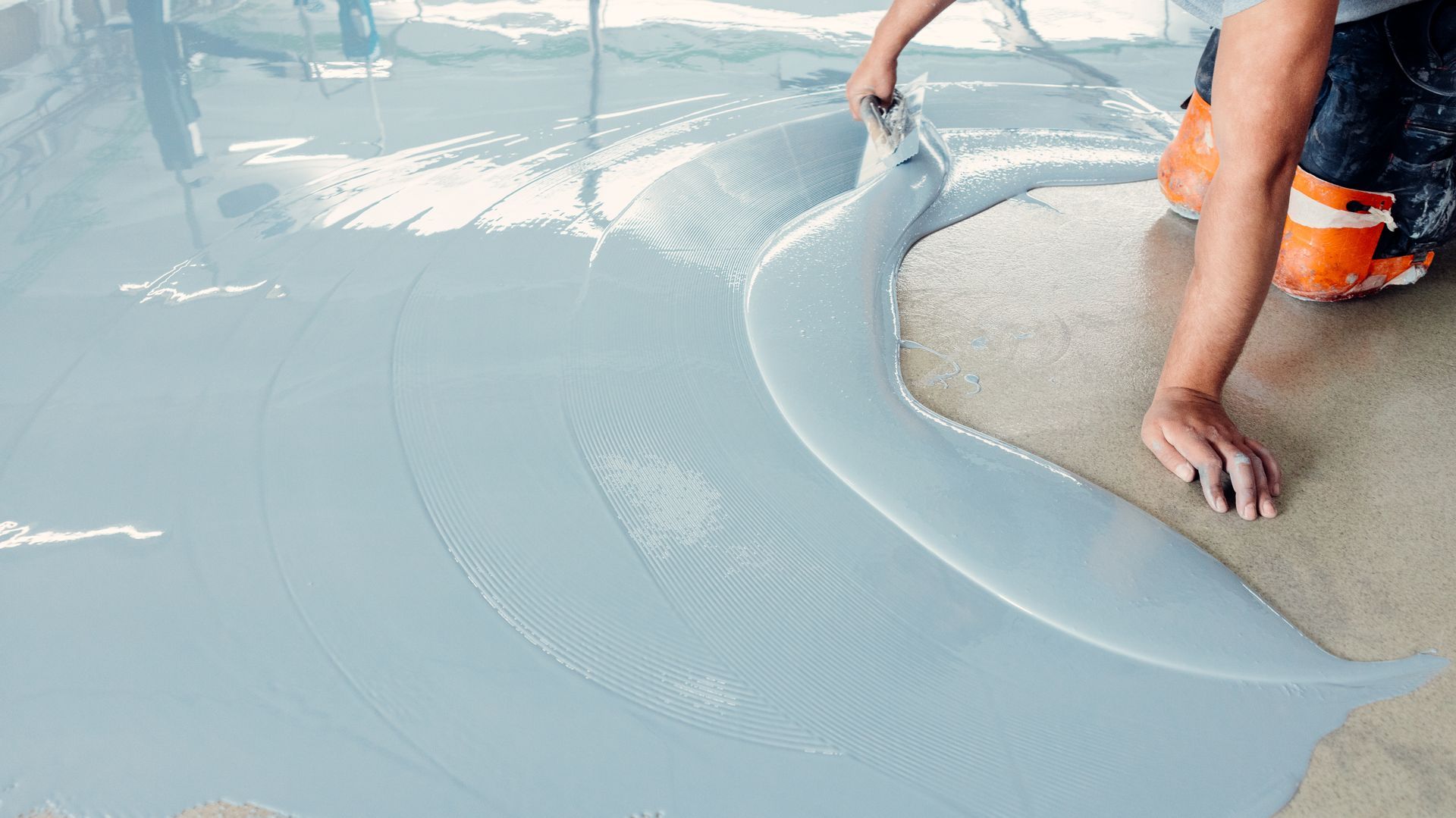 Metallic Epoxy Basement Floors Shelby Township MI