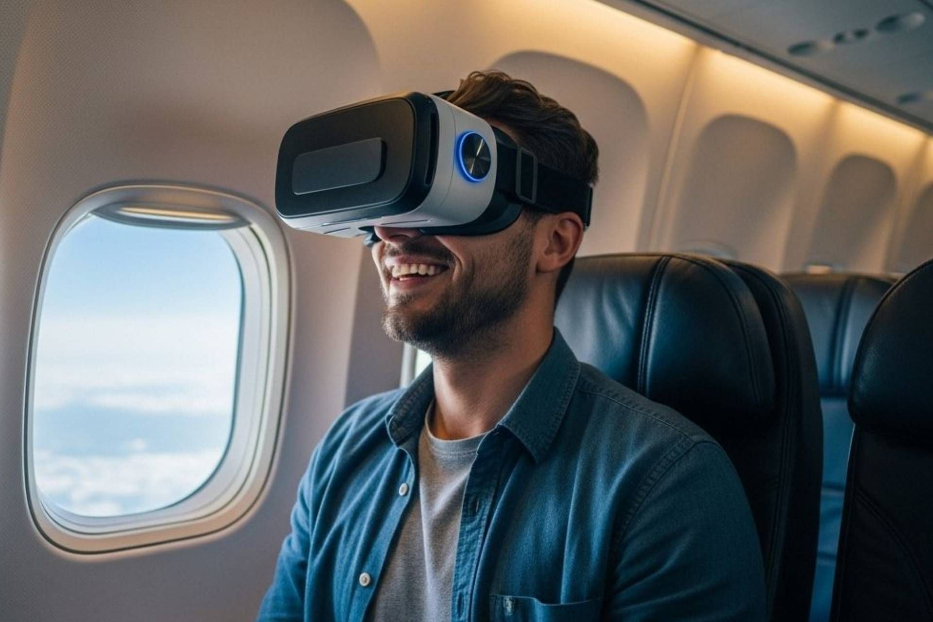 Paura di volare: la realtà virtuale funziona anche da casa Paura di volare: la realtà virtuale funziona anche da casa