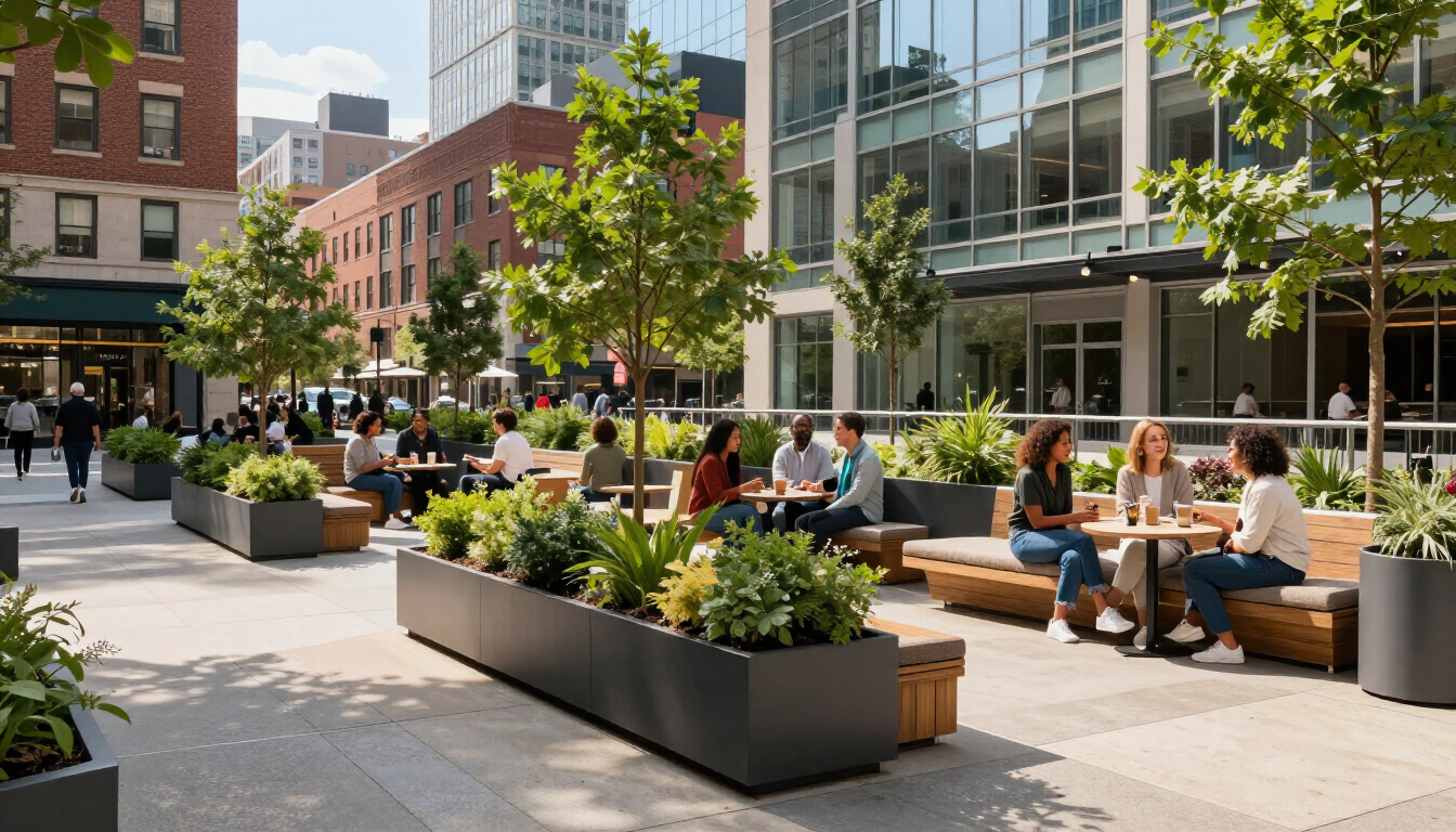 Jersey City Pedestrian Plaza