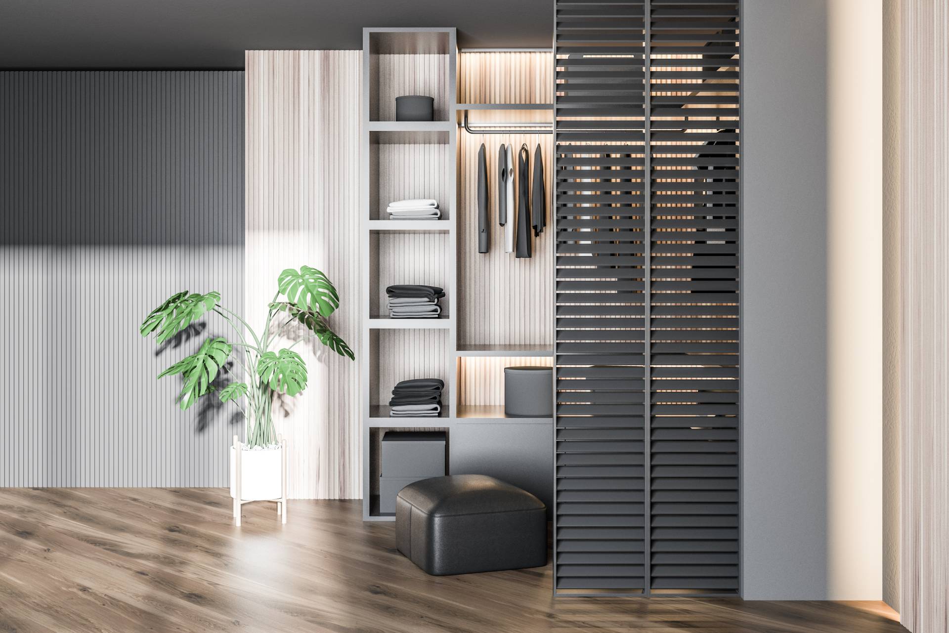 beautiful wardrobe