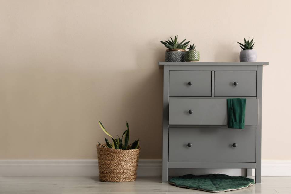 wooden drawer