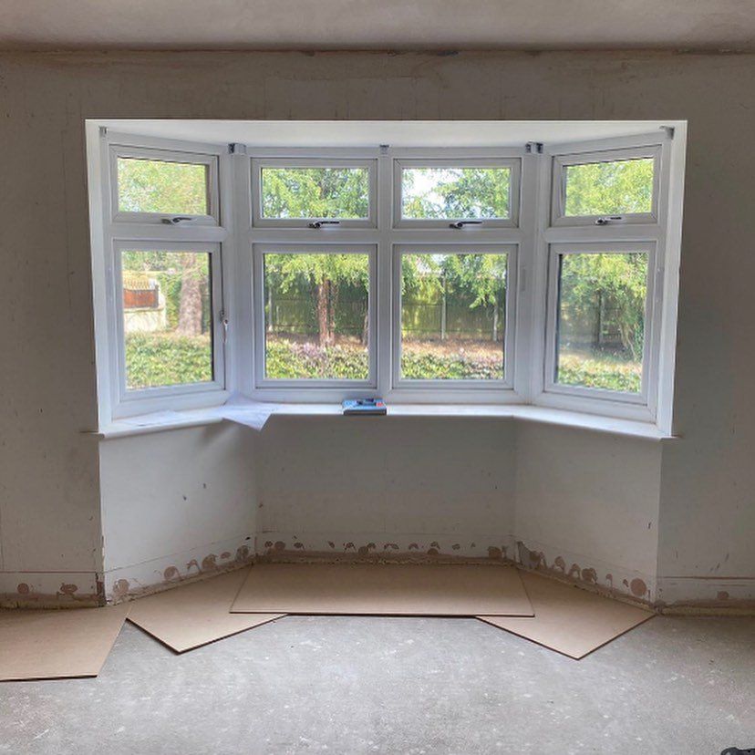 wooden window