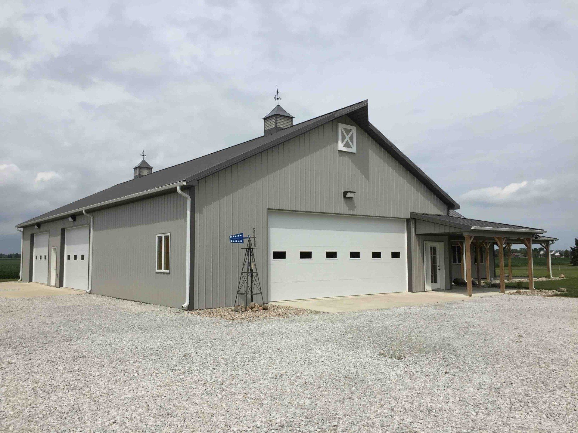 building a pole barn in michigan 