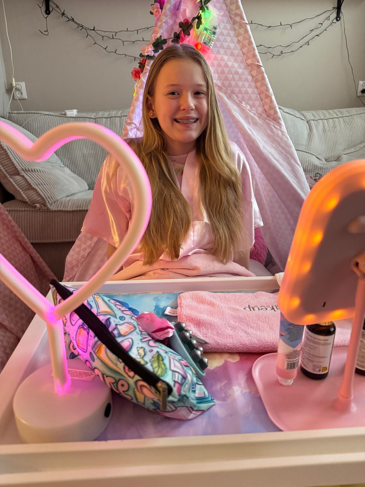Tipi slaapfeestje